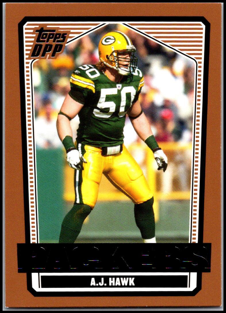 2007 Topps Draft Picks Prospects #72 A.J. Hawk - DPP Rookie FREE SHIPPING!