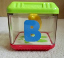 Fisher Price Peek A Block LETTER B bananas Replacement Alphabet ABCs L