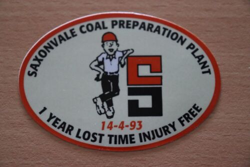 Coal Mining Stickers, Saxonvale C P P - Picture 1 of 1