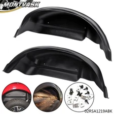 Fit For 15-20 Ford F150 Rear Wheel Well Inner Mud Flap Splash Guards