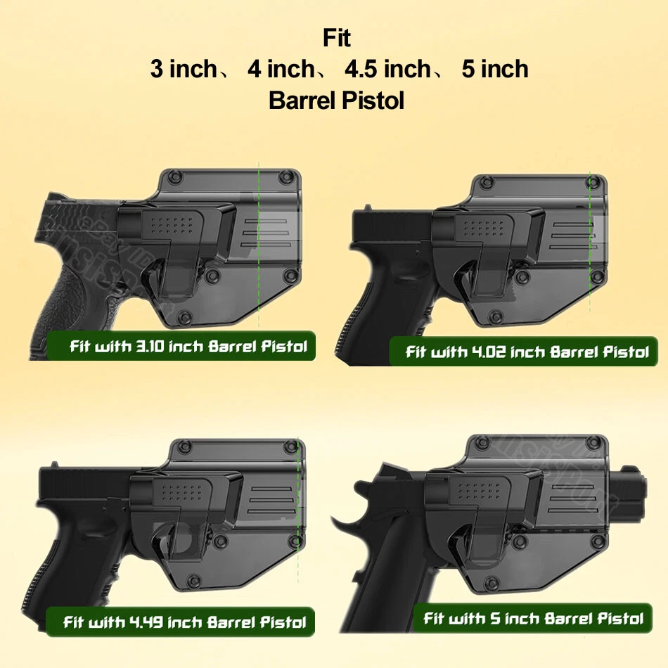 Funda Eagle para Magnum Research Baby Desert Eagle II III tamaño completo semicompacta Foto 4 de 4
