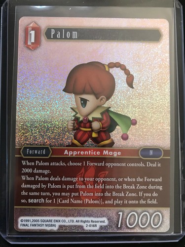 Playmat Palom Porom Final Fantasy TCG Entry Euro