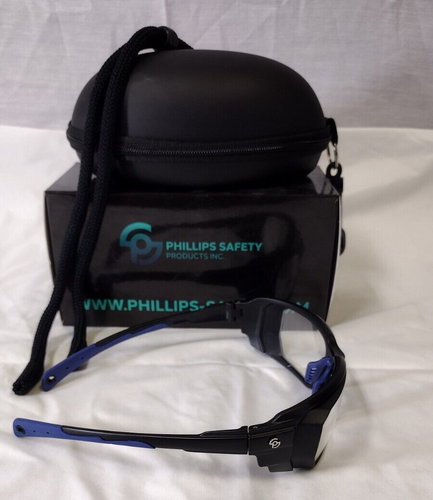 NEW Phillips X-ray Safety Radiation Protection LEAD Glasses RG-16001-BKBL - Picture 3 of 5