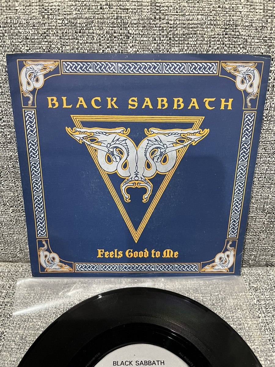 Black Sabbath Feels Good To Me Paranoid Live 7” Tony Martin