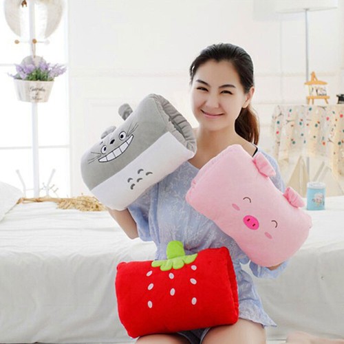Plush Hand Warmers Gloves PP Cotton Nap Pillows Cushions Adults UK - Picture 3 of 25