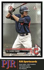 2017 Bowman #BP79 Yu-Cheng Chang Cleveland Indians Prospects