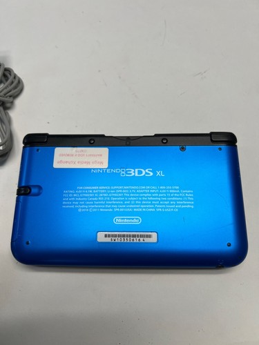BLUE NINTENDO 3DS XL HANDHELD VIDEO GAME SYSTEM MADE IN CHINA - Picture 5 of 15