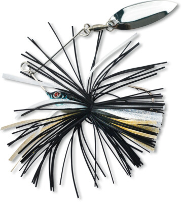 Quantum SPINNER BAIT 8g bis 20g Spinnerbait Hechtspinner Barsch black metal