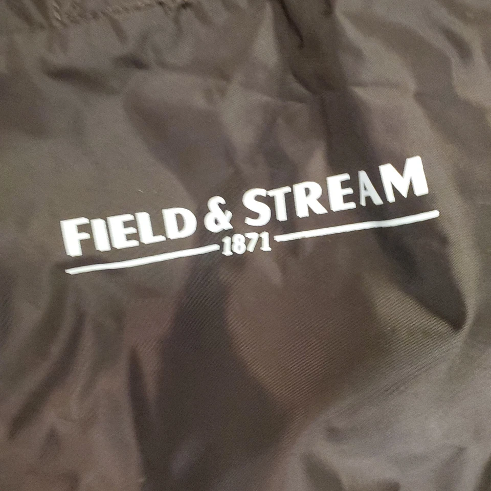 Field & Stream PVC Chest Waders Mens 10 Brown 100% Nylon Waterproof Boots Straps - Image 4 of 4