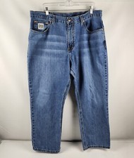 Cinch Jeans Mens 40x30 Blue White Label Relaxed Fit Denim