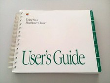 Apple Macintosh Classic User's Guide, P/N: 030-3565-A, 1991, English