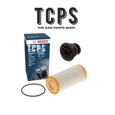 FOR PORSCHE MACAN 2.0 PETROL 2014+ 95B BOSCH OIL FILTER WITH SUMP PLUG