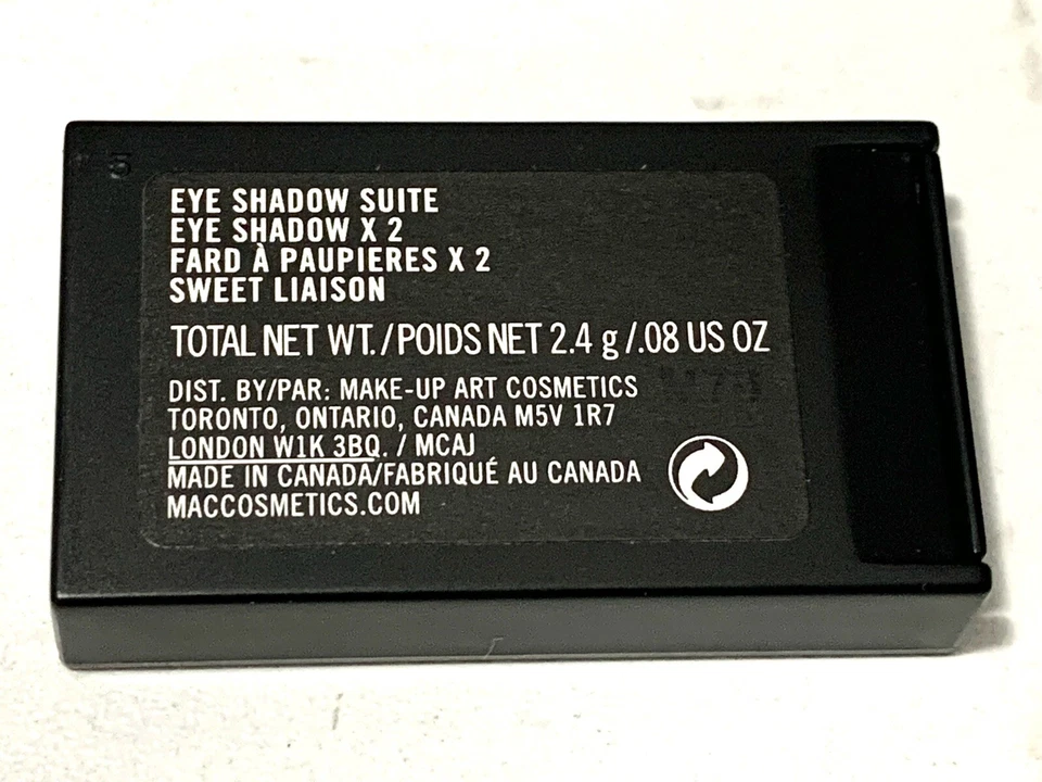 MAC Duo Eyeshadow Suite ~ Sweet Liaison - full size NIB. (#ms) - Image 3 of 3