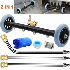 4000 PSI Pressure Washer Undercarriage Cleaner Under Car Washer Water Broom