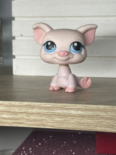 Figurine Cochon Littlest Pet Shop Hasbro - Réf. 87/305, Occasion