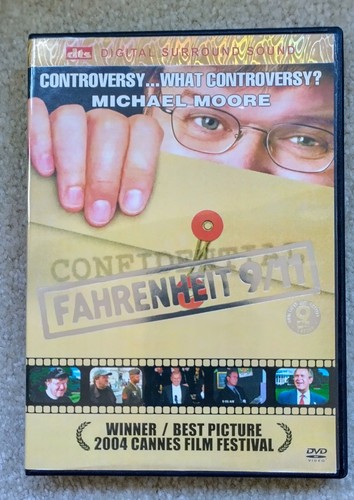 Fahrenheit 9/11, Michael Moore. DVD and art wok only