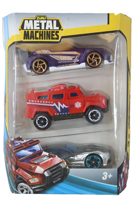 Zuru Metal Machines 1:64 Diecast 3-Pack 2019 Toxic Epic Typhoon New in Box