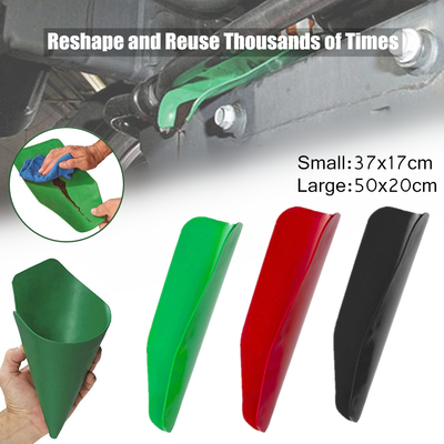 Flexible Funnel for Oil Change Foldable Flexible Free Oil Filter Reusable Drain Funnel Flexible Drain Tool Moldable Funnel Cyantor Flexible Draining Tool Funnel Flexible Oil Draining Funnel Tool
