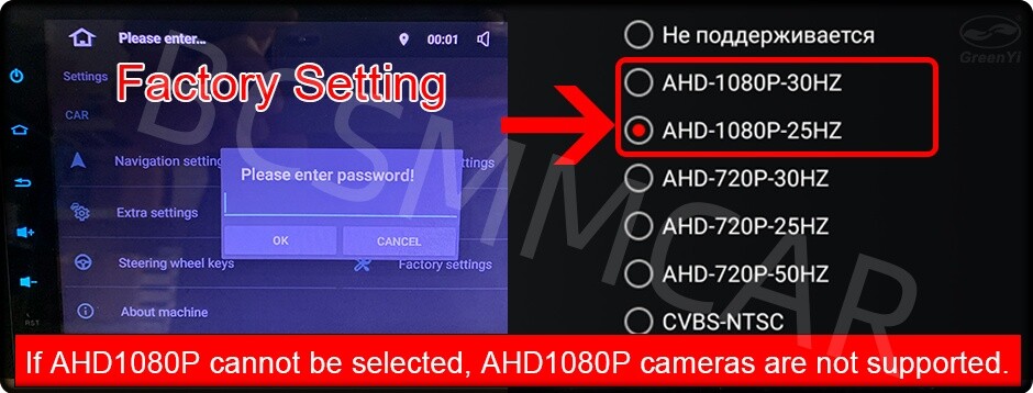 170 Degree HD Car Rear View Reverse Backup Parking Camera CVBS Cam Waterproof