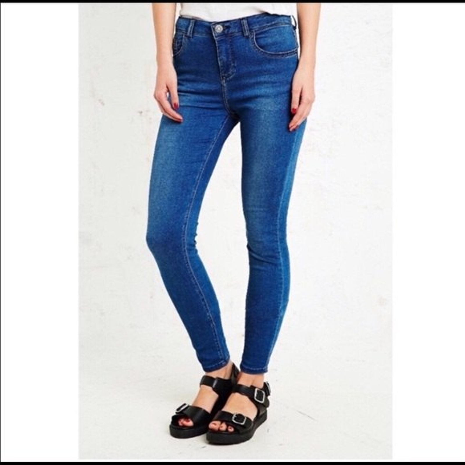 Купить BDG high rise cigarette skinny 