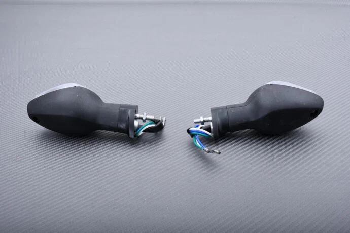 Paire Clignotants Avant D/G Blancs Clairs Pour HONDA CB600F Hornet 600 2005-06 - Photo 4/4