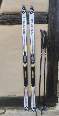 Langlaufski Set Kinder Salomon 131 cm