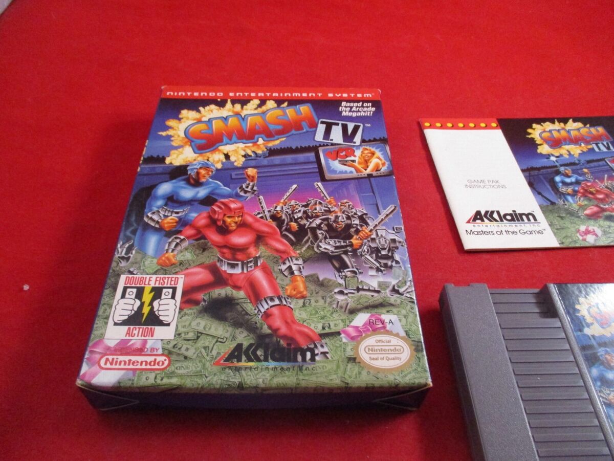 NINTENDO ENTERTAINMENT SYSTEM NES /SMASH T.V. カセット ソフト Smash T.V. (Nintendo Entertainment System, 1991) NES