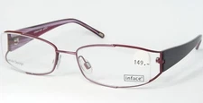 Inface Danish Design if8292 648 LILAC /PERSIAN PLUM EYEGLASSES 52-17-124 (NOTES)