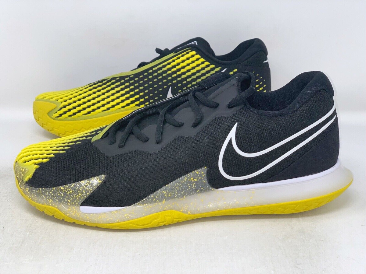 Nike Air Zoom Vapor Cage 4 HC Speed Yellow Black CD0424-008 Nike Air Zoom Vapor Cage 4 HC Speed Yellow Black CD0424-008