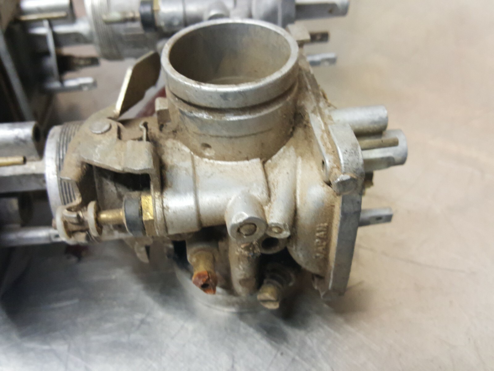 Vintage Mikuni Kogyo MIC Motorcycle Carburetor body's 4 total Japan