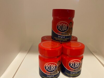 4 PACKS OF ROBB- Pain Relieving/Cold Remedies Balm Ultra Strength
