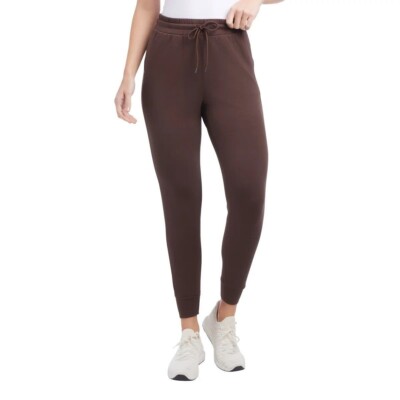 Danskin Womens M Soft Scuba Pants Jogger Athleisure Drawstring