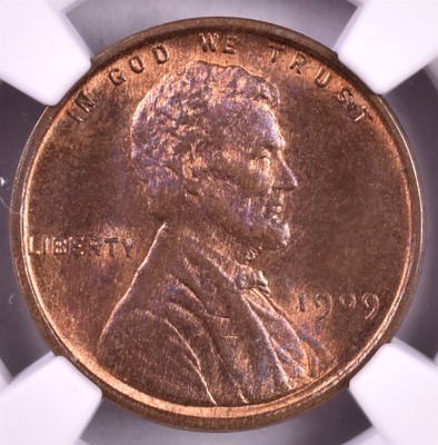 WHEAT PENNY 1909 VDB 1C MS-65 | $85.00