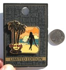 HARD ROCK CAFE / SAN DIEGO 3-D SILHOUETTE GIRL LOGO PIN - LARGE & NEW ON CARD — photo 1