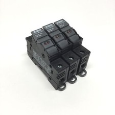 Lot of 3 Phoenix UK 10,3-HESI LED Fuse Terminal Blocks 600VAC 32A 10.3x38mm