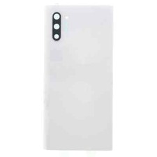 For Samsung Galaxy Note 10 Plus 5G Replacement Battery Cover Camera Lens (White)