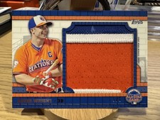 2013 Topps All-Star Jumbo Patch Card David Wright /6 #ASJP-DW Mets