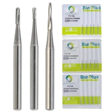 Wave Dental Carbide Burs FG 330 245 169L Bur High Speed Pear Domed Taper Fissure