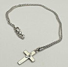 James Avery Retired Silver Music Note Cross Pendant & Necklace 5.6g — photo 2