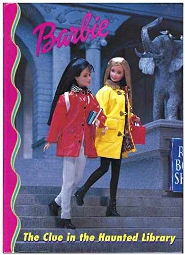 The Clue in the Haunted Library (Barbie) - Hardcover, by n/a - Acceptable