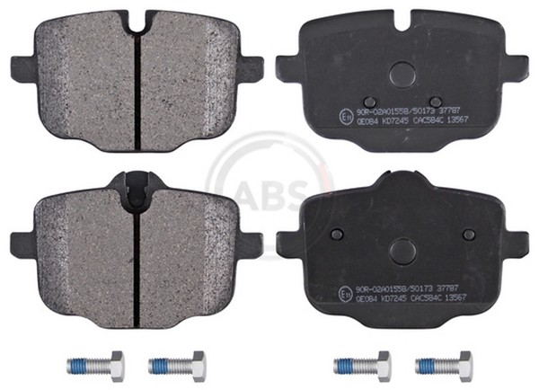 Bremsbelagsatz Scheibenbremse A.B.S. 37787 FüR BMW G30 F90 G31 X5 G12 X3 X6 X7-image
