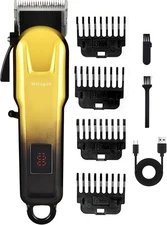 Hair Clippers,Cordless Rechargeable Hair Clipper & Trimmer,Coded Guide Combs,Pro
