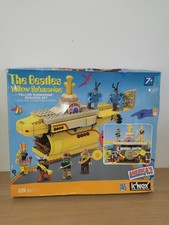K'NEX The Beatles Yellow Submarine Set 48464 gebraucht versiegelt Blister selten