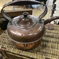 Vintage Copper Kettle Medium Size, Stylish Old Design