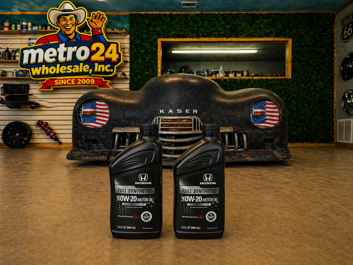 2) Genuine HONDA - Full Synthetic Motor Oil (0W-20) 08798-9163