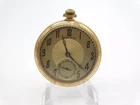 ANTIQUE POCKET WATCH~HAMILTON~11 JEWELS~14K G.F.~912./NO. 3248594~1 7/8"