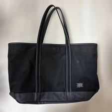 PORTER GIRL Boyfriend Tote Bag, Black, A4 Size Yoshida Design
