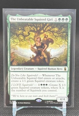 MTG The Unbeatable Squirrel Girl Marvel Super Heroes Regular
