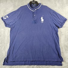 Polo Ralph Lauren rugby polo shirt mens 3XB Big Pony logo embroidered