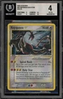Pokemon Rayquaza Gold Star Holo Ultra Rare EX Deoxys 107 Bgs 4